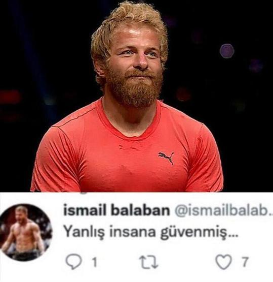 İsmail Balabandan kafaları karıştıran paylaşım