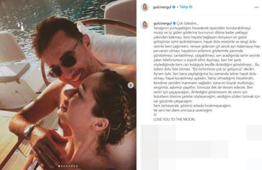Gülçin Ergül’den yürekleri dağlayan paylaşım: Seni her daim sınırsızca seveceğim