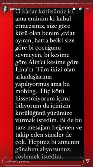 Pelin Akil isyan etti: Bir çıkın hayatımızdan
