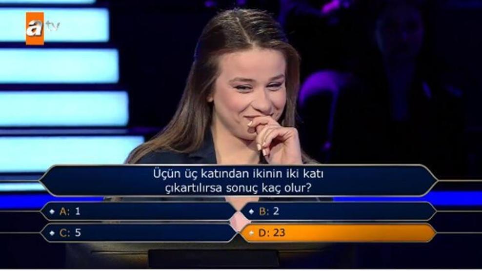 Kim Milyoner Olmak İsterde şaşkına çeviren an
