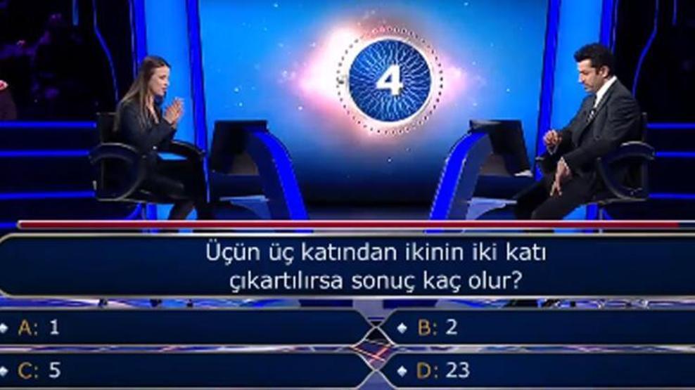 Kim Milyoner Olmak İsterde şaşkına çeviren an
