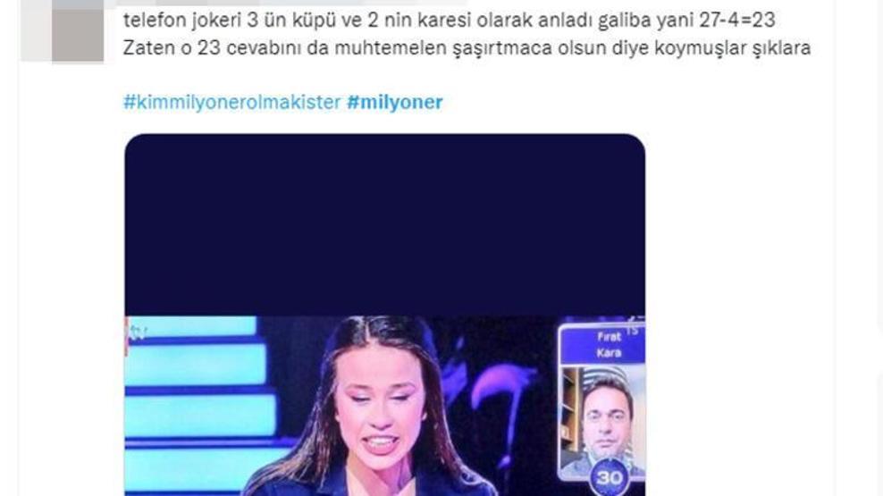 Kim Milyoner Olmak İsterde şaşkına çeviren an