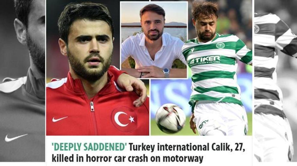 Ahmet Çalıkın hayatını kaybettiği kaza Avrupa basınında