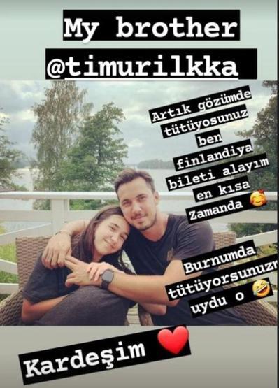Seren Serengil kardeşlerini ilk kez paylaştı