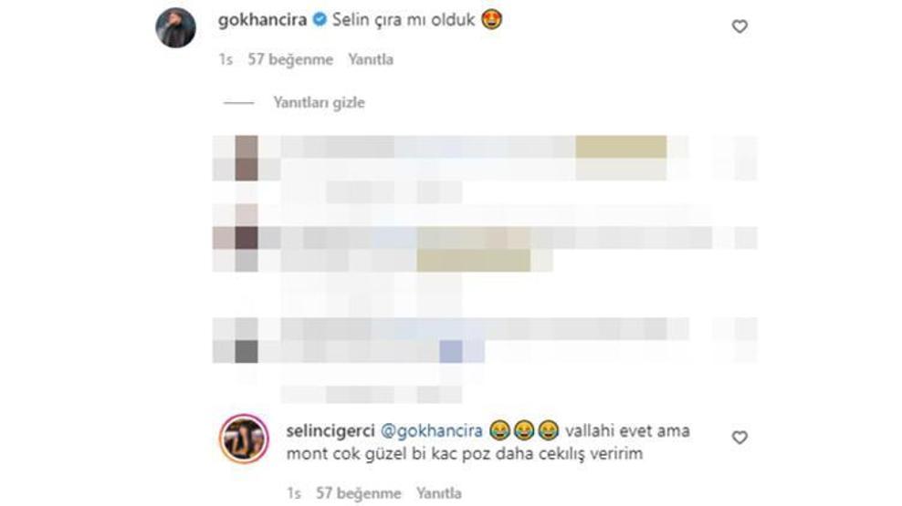 Selin Ciğerci paylaştı, Gökhan Çıra kayıtsız kalamadı