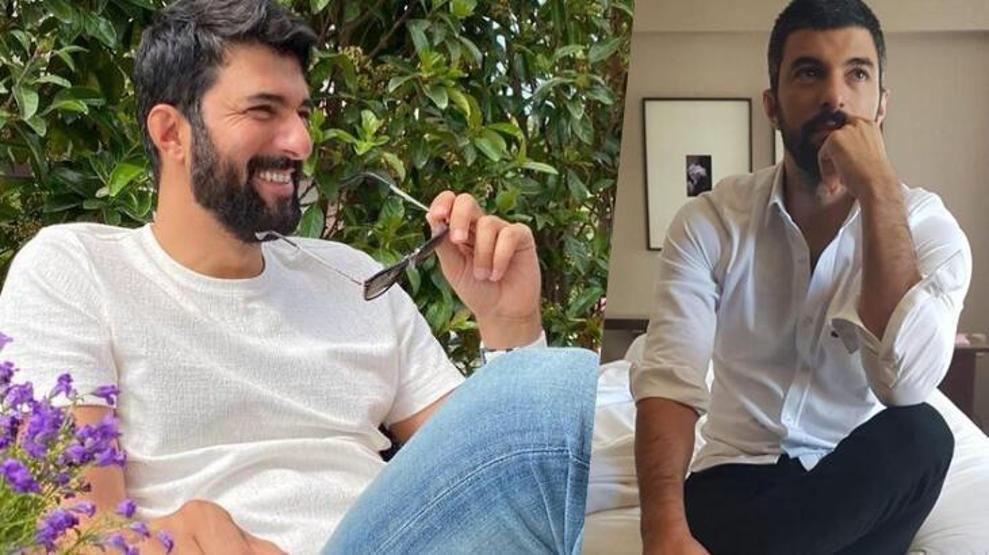 Engin Akyürekten karavan pozu