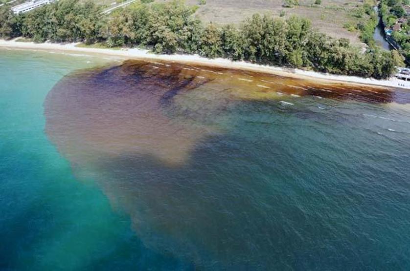 Tayland’da petrol sızıntısı nedeniyle bir plaj afet bölgesi ilan edildi