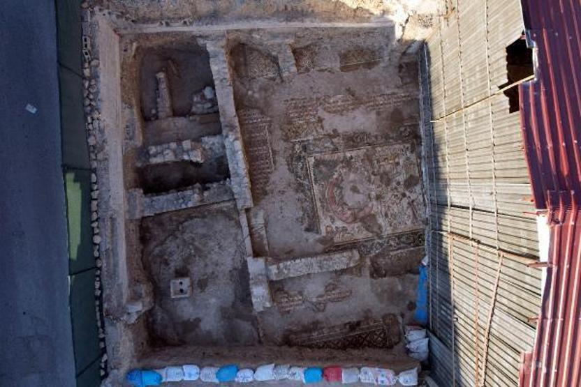 Germanicia Antik Kentindeki kazılarda 1500 yıllık mozaik bulundu