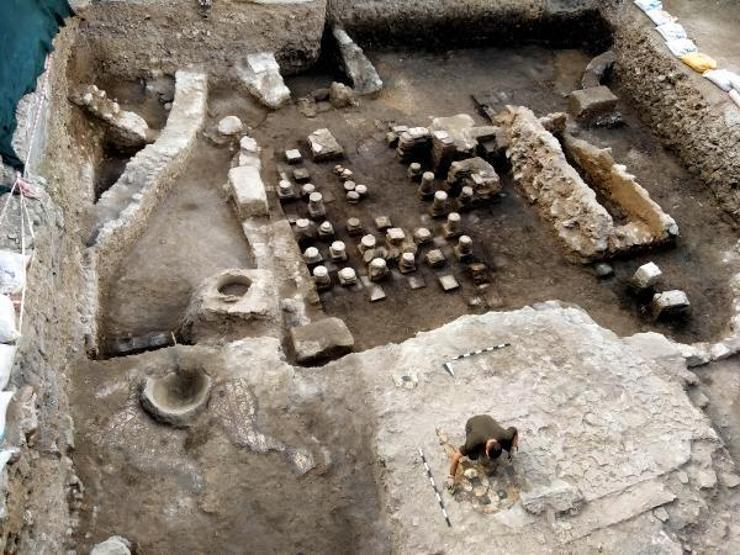 Germanicia Antik Kentindeki kazılarda 1500 yıllık mozaik bulundu