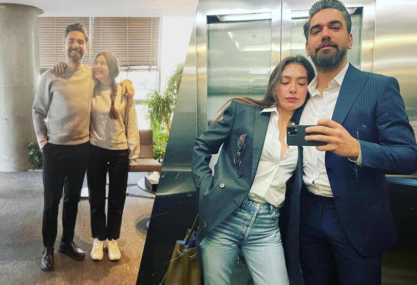 Kadir Doğulu, Neslihan Atagül ile giyim tarzlarını gözler önüne serdi