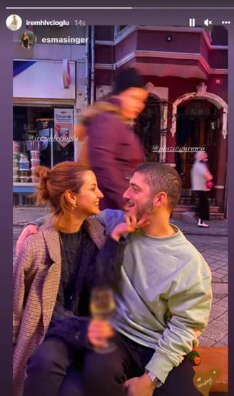 İrem Helvacıoğlu ve Yolaç Özcan ilk kez el ele görüntülendi