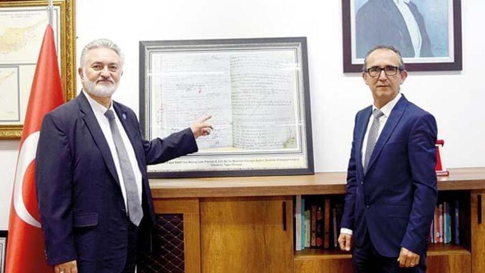 Kıbrısta Rumlar telaşlandı Osmanlı tapusu paniği...