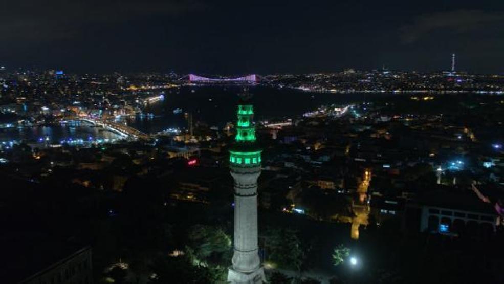 273 yaşında olan Beyazıt Kulesindeki renkler ne anlama geliyor