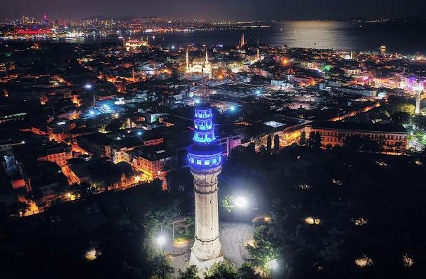 273 yaşında olan Beyazıt Kulesindeki renkler ne anlama geliyor