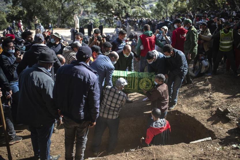 Dünya günlerce umutla beklemişti 5 yaşındaki Rayan son yolculuğuna uğurlandı