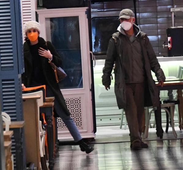 Talat Bulutun panik anları kameralara yansıdı