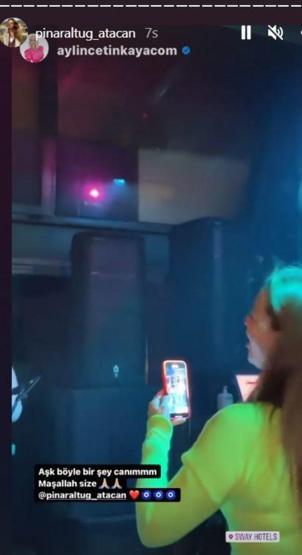 Pınar Altuğ aşka geldi Yağmur Atacanı o notla paylaştı