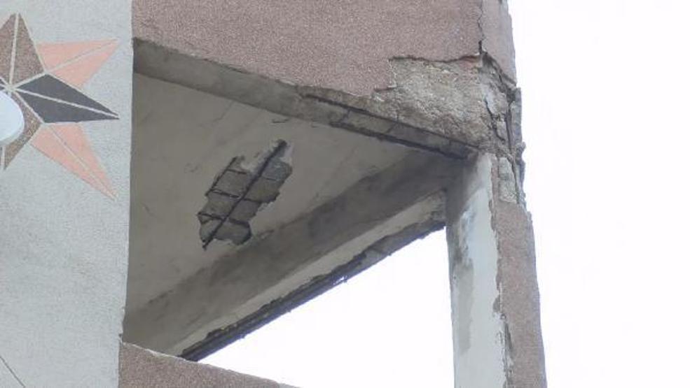 Güngörende 52 yıllık binada çökme tehlikesi