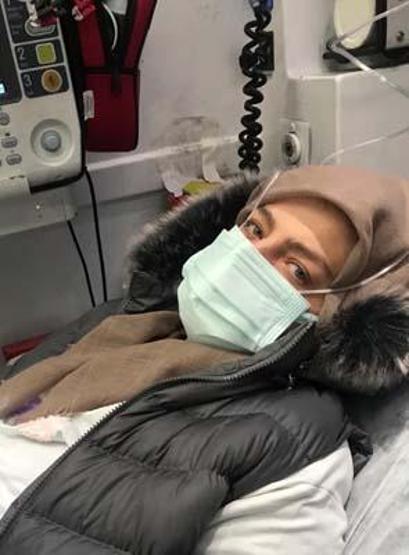 Genç ailesinin koronavirüsten ölen 9uncu ferdi de toprağa verildi