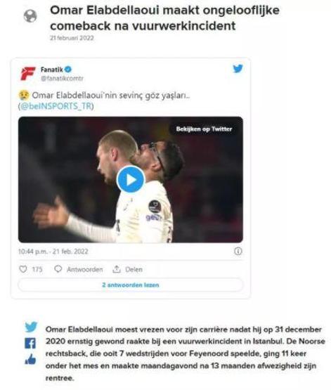 Son dakika... Avrupa Omar Elabdellaouinin dönüşünü konuştu