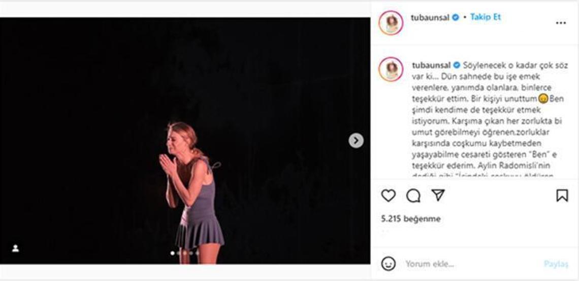 Tuba Ünsal , Ayşe Kulinin sözleri üzerine gözyaşlarını tutamadı