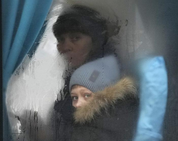 Rusyanın Ukrayna işgali sonrası halk panikte Endişeyi en iyi anlatan fotoğraf