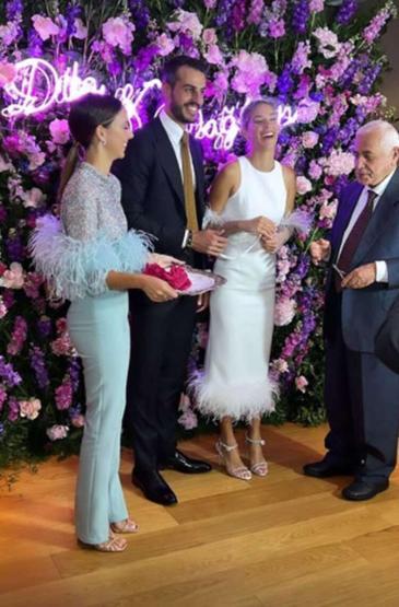 Dila Tarkan ile Dağhan Doğruer nişanlandı