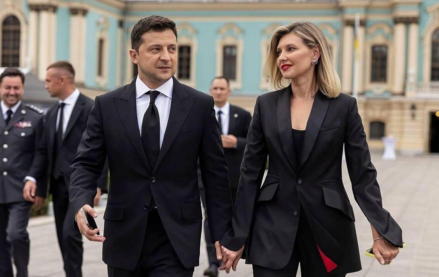 Zelenskiynin yanından bir an bile ayrılmadı: İşte dünyanın konuştuğu Ukrayna First Ladysi