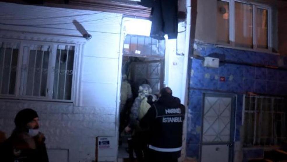 İstanbulda uyuşturucu operasyonu