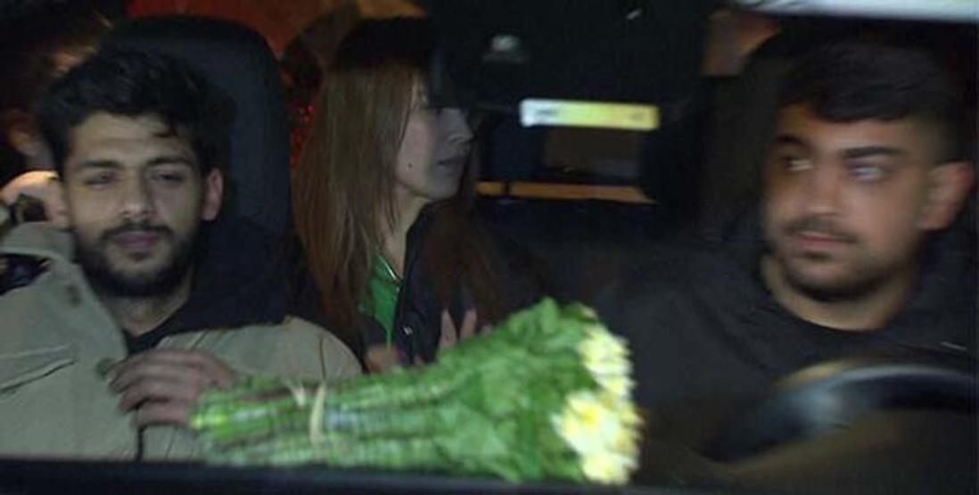 Biran Damla Yılmaz ve Çağrı Telkıvıran ilişkilerini inkar etmişlerdi Mekana el ele geldiler