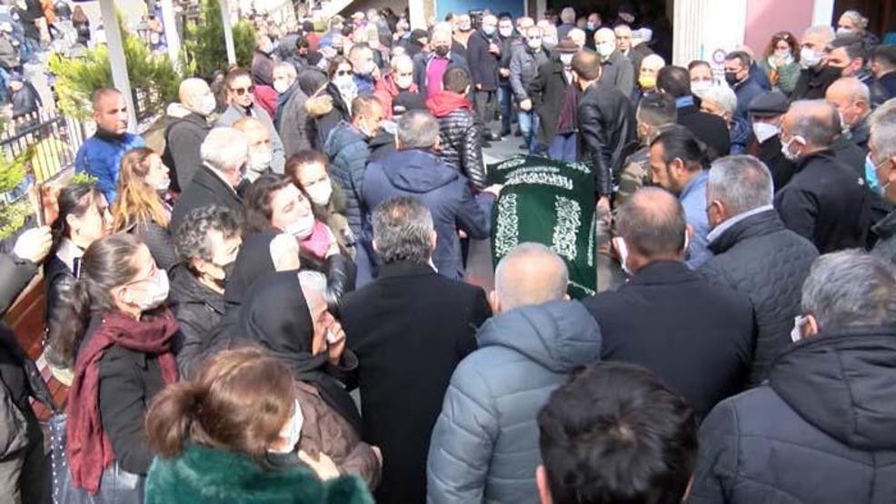 Oyuncu Hüseyin Elmalıpınar için cenaze töreni