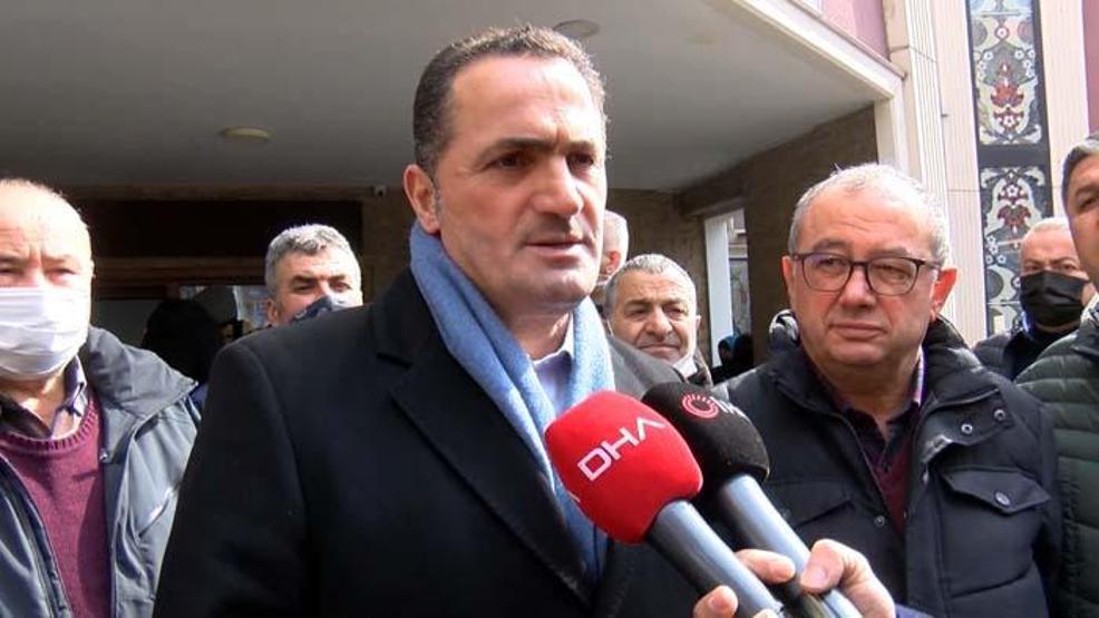 Oyuncu Hüseyin Elmalıpınar için cenaze töreni