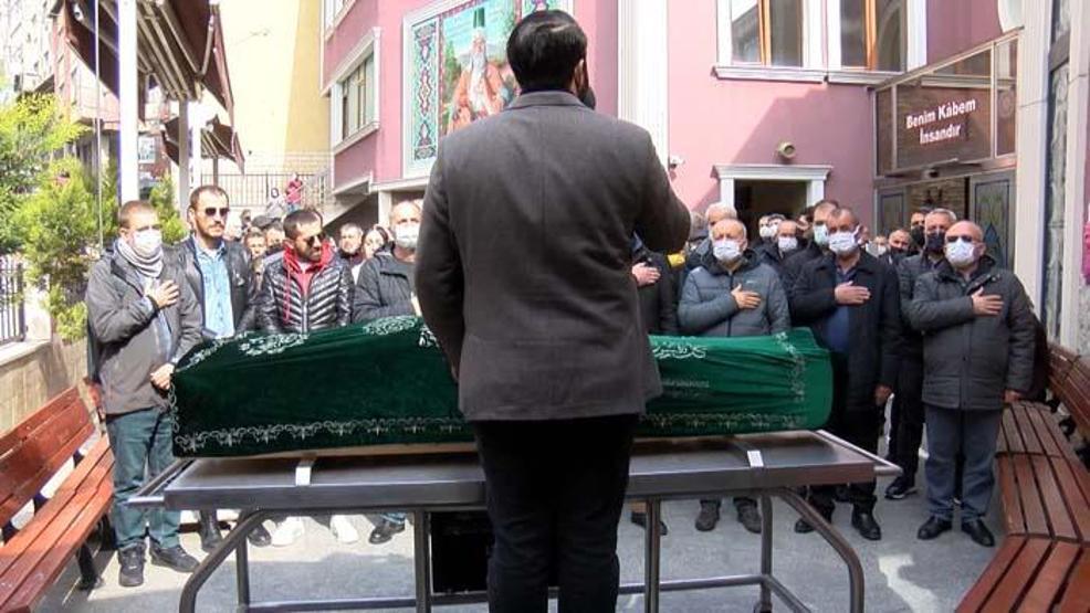 Oyuncu Hüseyin Elmalıpınar için cenaze töreni