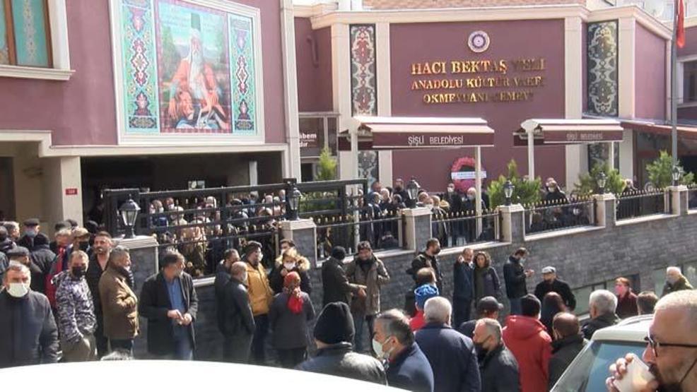 Oyuncu Hüseyin Elmalıpınar için cenaze töreni