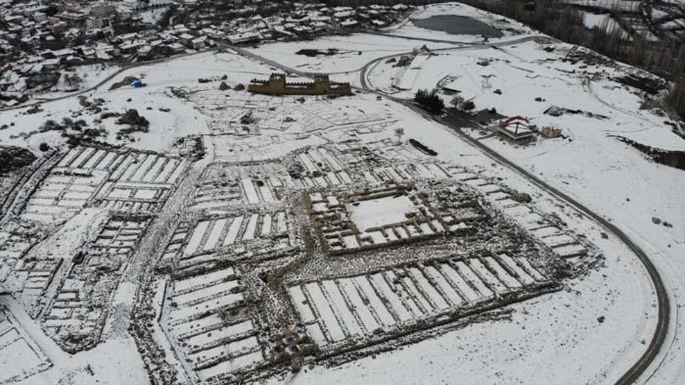 Dünyanın belleği Hattuşa kar altında