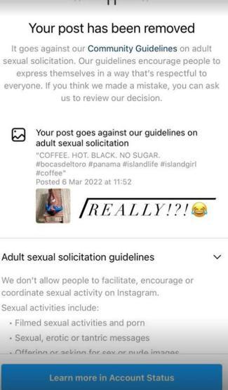 Instagram, Eda Taşpınar’ın fotoğrafını kaldırdı