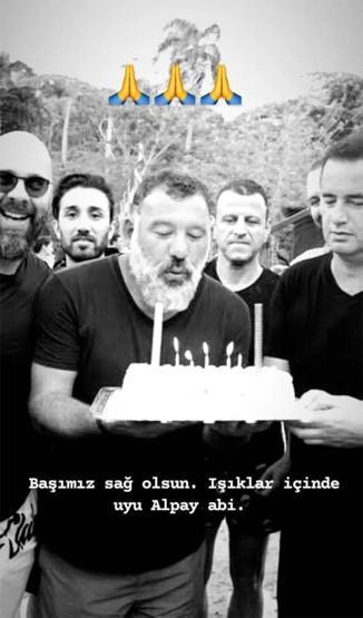 Acun Ilıcalı yakın arkadaşı Alpay Kazana böyle veda etti