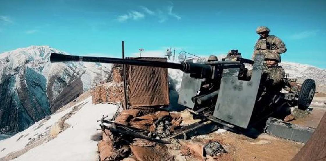 Mehmetçik -40 derecede hudut güvenliği için görevde
