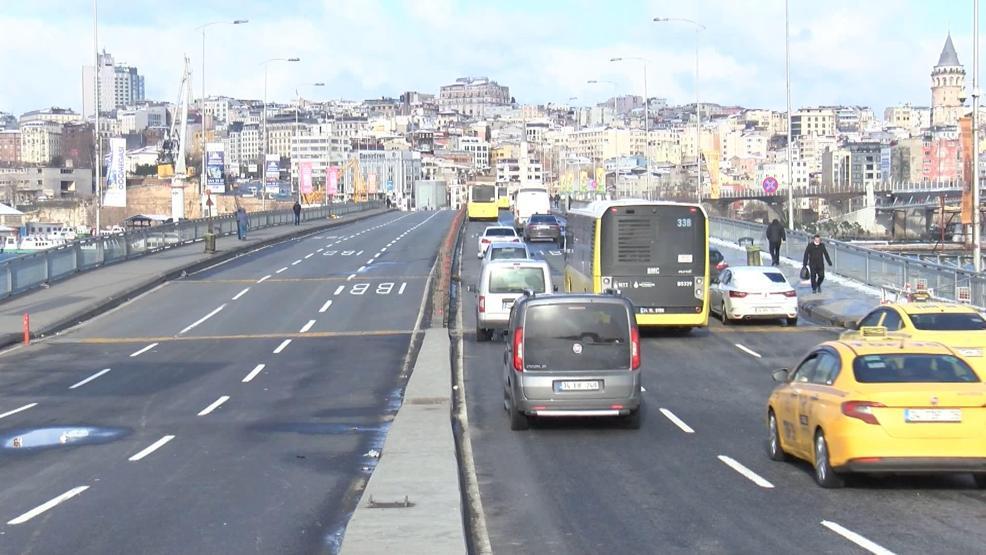 Unkapanı Köprüsü trafiğe açıldı