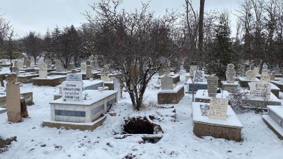 Mezarlıkta define kazısı yapanlardan birinin profesör olduğu ortaya çıktı