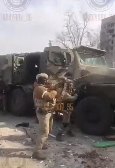 Çeçen lider Kadirovun Mariupol paylaşımı gündem oldu: Yönetim binasını ele geçirdik