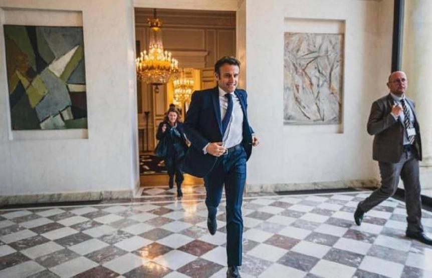 Macron, Rus ordusunun kaçırdığı Melitopol Belediye Başkanını ağırladı