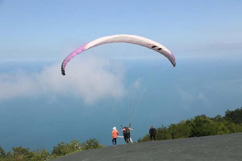 Adrenalin tutkunlarının adresi: Boztepe