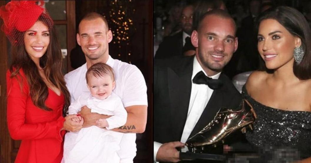 Wesley Sneijder Yolantheden sonra dağıldı