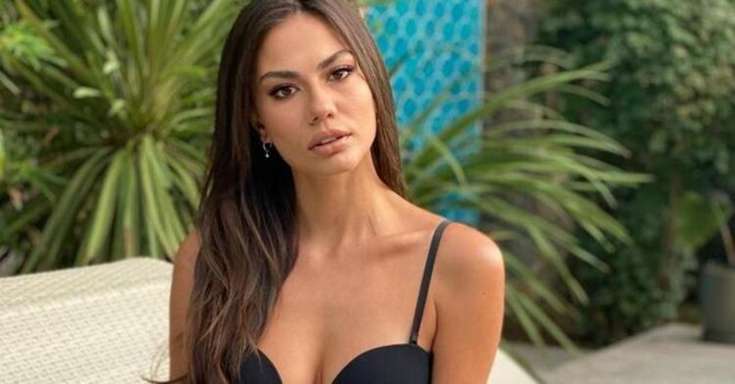Demet Özdemirin lüks markalara ait kıyafetleri dikkat çekti