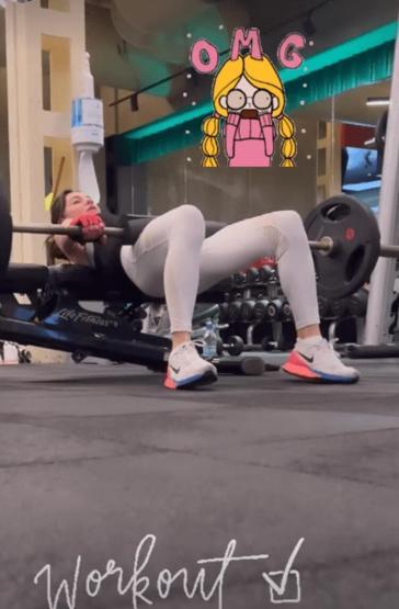 Hande Ataizi, sevgilisi Dinç Aydoğdu ile antrenmanda