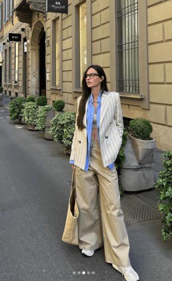 Yasemin Özilhan yine tarzıyla gündemde