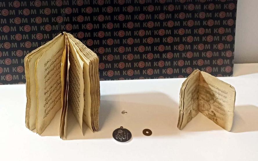 500 yıllık iki adet Kuran-ı Kerim ele geçirildi