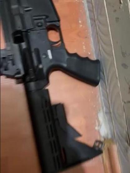 Hanımağanın evinden cephanelik çıktı