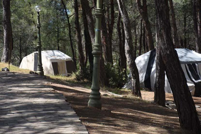 Egenin turistik ilçelerinde kamp fiyatları 60 TLden başlıyor